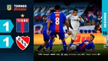 Tigre vs Independiente (1-1) | LPF 2024 | Fecha 16