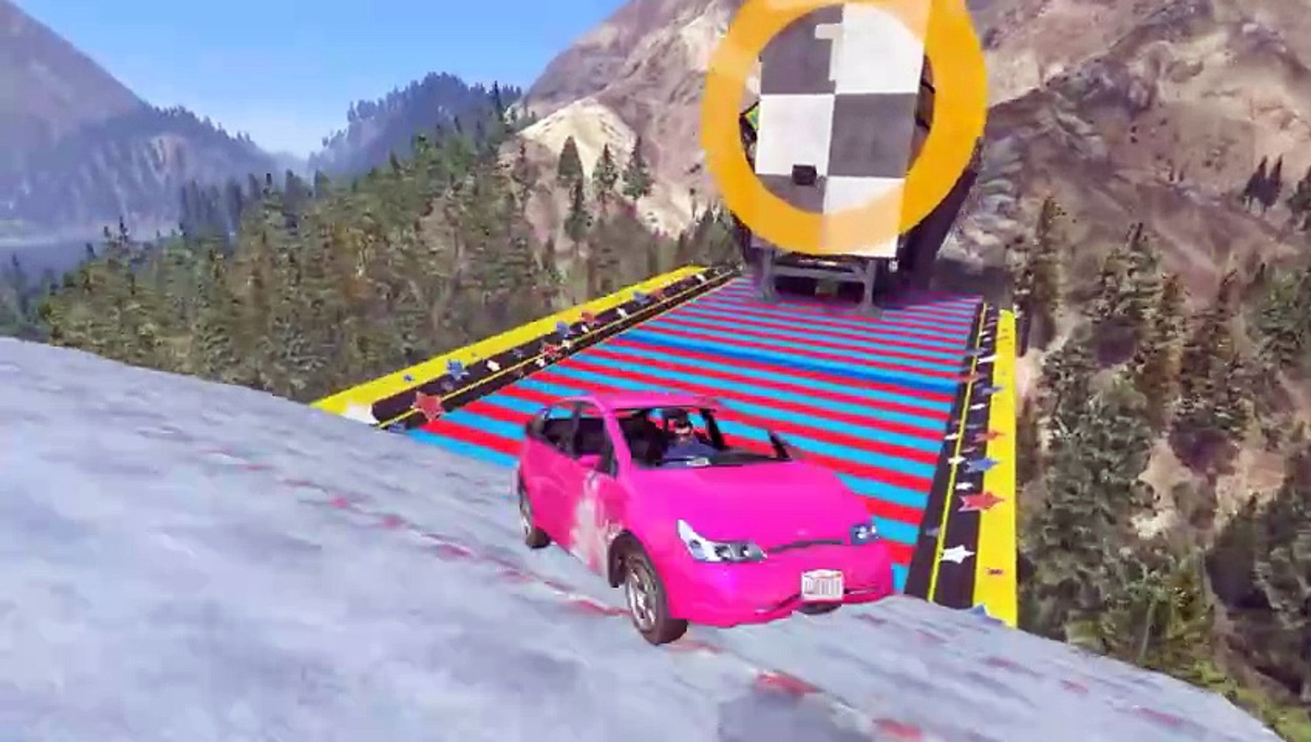 GTA 5 Mega Ramp | GTA 5 Gameplay
