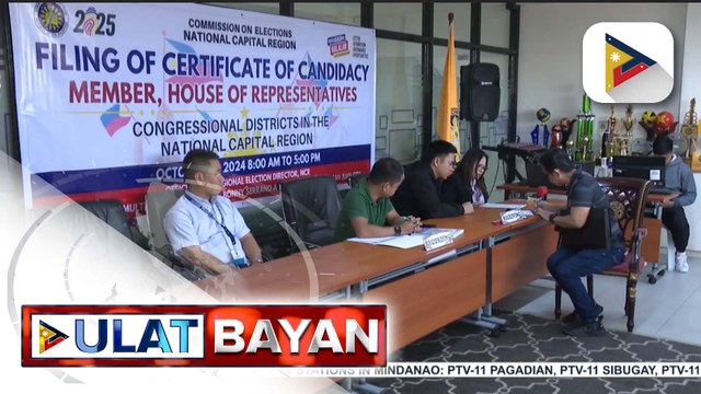 Ikalawang araw ng paghahain ng Certificate of Candidacy sa Comelec-NCR, mas kalmado