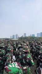 Gladi upacara di monas