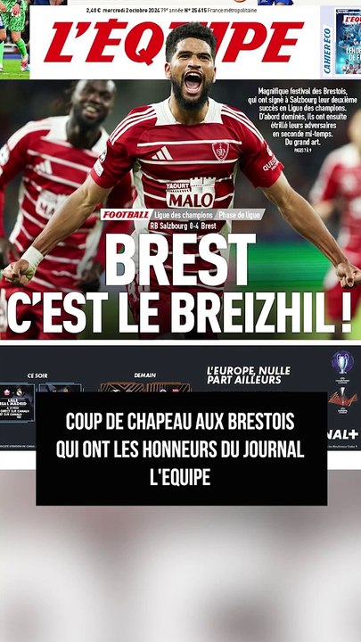 Ligue des Champions : l'IMMENSE exploit de BREST !