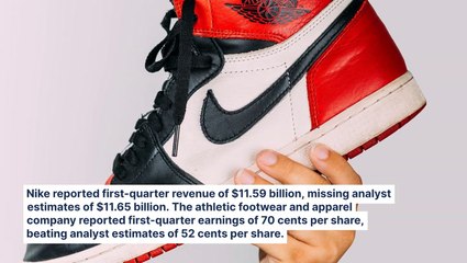 Nike Q1 Earnings: Revenue Miss, EPS Beat, Teams 'Energized' Amid CEO Transition — 'A Comeback At This Scale Takes Time, But We See Early Wins'