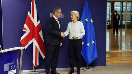 UK's Sir Keir Starmer Meets EU Chief Ursula von der Leyen to Improve UK-EU Relations 🇪🇺