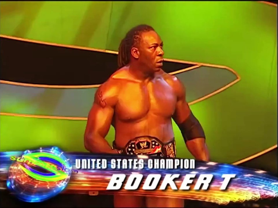 Booker T WWE United States Champion Entrance SummerSlam 2004