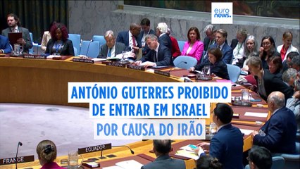 António Guterres considerado "persona non grata" e proibido de entrar em Israel
