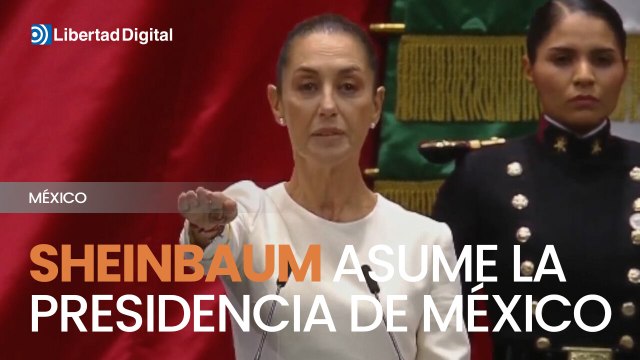Así ha sido la toma de posesión de Claudia Sheinbaum como presidenta de México