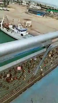 Gi? dal Ponte del mare, gli amici lo applaudono: ora rischia una multa