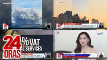 24 Oras: (Part 3) Bagong aktibidad ng Bulkang Taal; 12% VAT sa online shopping, streaming, atbp.; Pag-atake ng Iran sa Israel; Jillian Ward, naging emosyon sa abot kamay na finale ng 