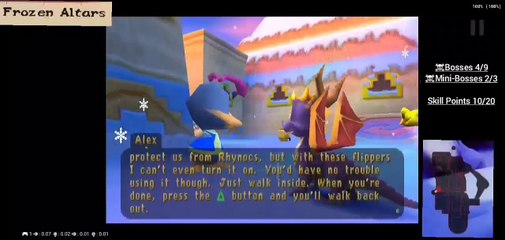 Spyro 3 Year of the Dragon PS1 Walkthrough Part 17 100%