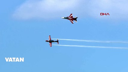 TEKNOFEST Adana'da Hürkuş ve Hürjet'ten gösteri