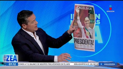 Las primeras planas dedicadas a Claudia Sheinbaum