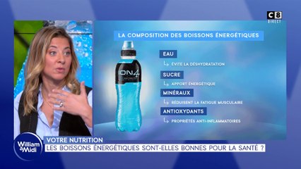 Votre nutrition : Les boissons énergétiques sont-elles bonnes pour la santé ?