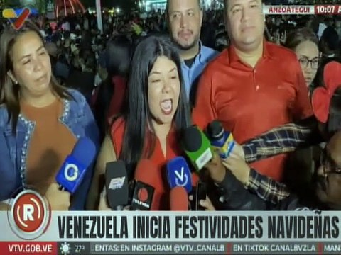 Anzoatiguenses dan inicio a la época navideña disfrutando de actividades recreativas