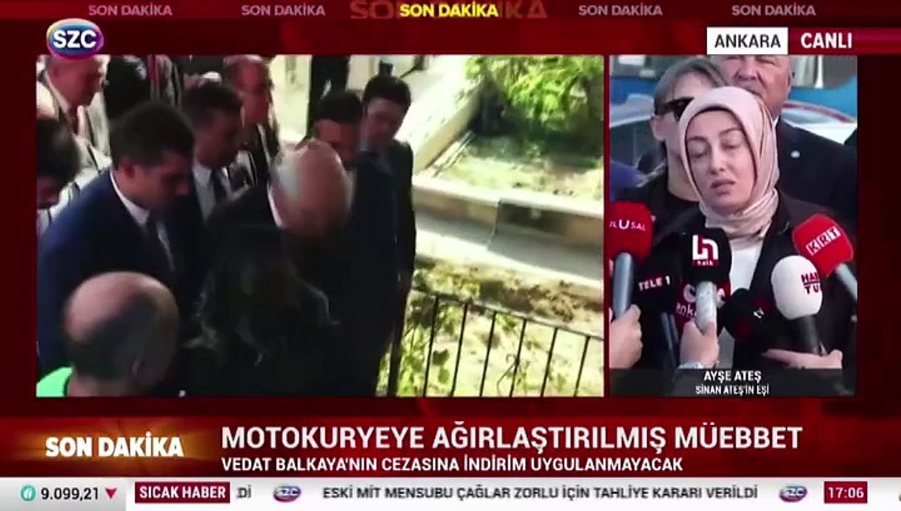 Sinan Ateş davasında açıklanan karar sonrası Ayşe Ateş'ten ilk değerlendirme