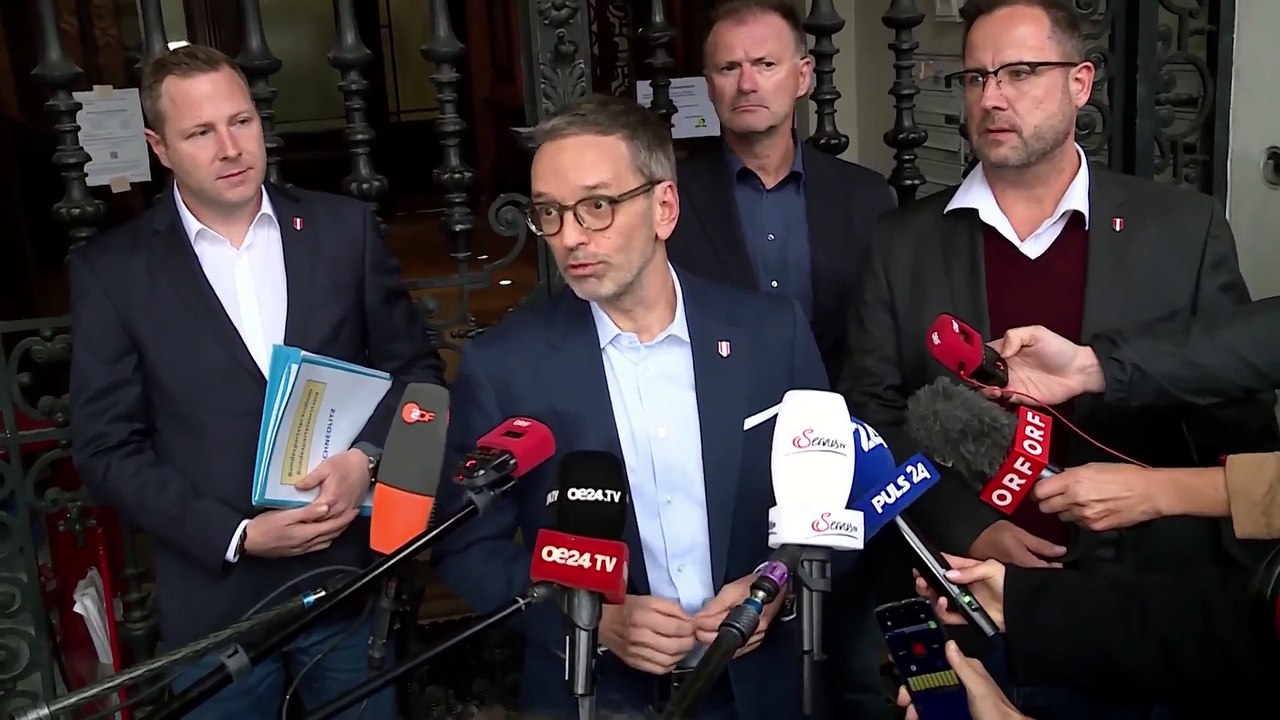 FPÖ bildet Sondierungsteam, spricht mit Van der Bellen