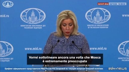 Russia: preoccupati dall'esalation in Medio Oriente, Usa responsabili