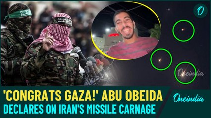 Watch| Al-Qassam’s Abu Obeida Hails Iran’s Missile Blitz, Labels It a Blow to Israel| Full Statement