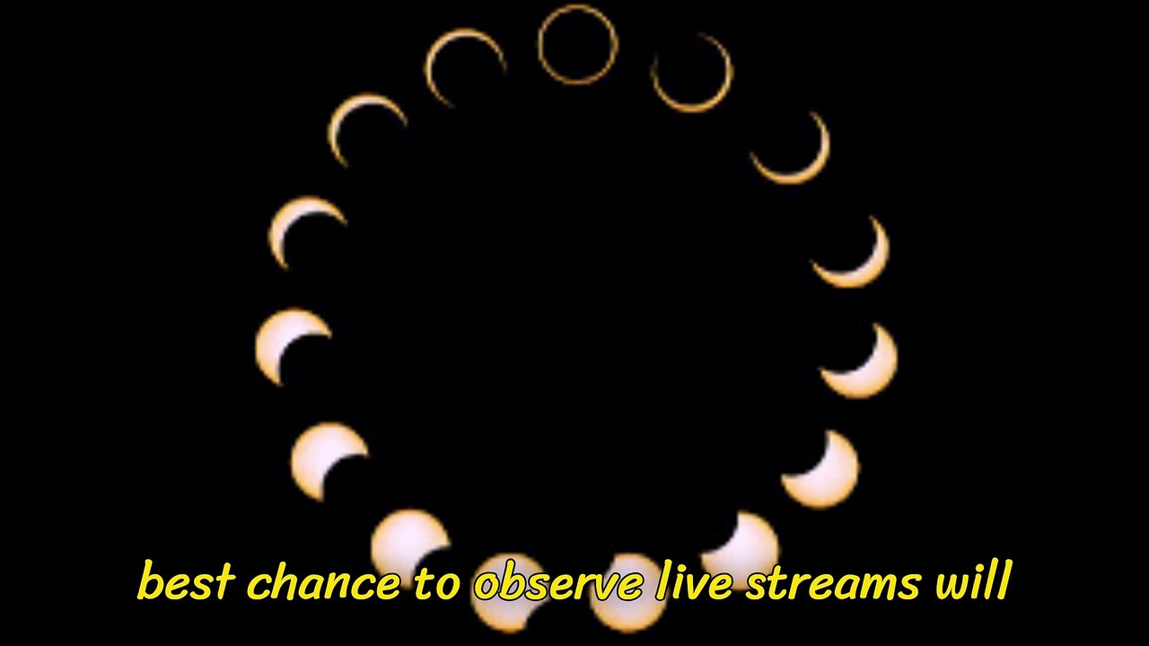 Annular solar eclipse will turn the sun into a glorious 'ring of fire' today. - Made with Clipchamp