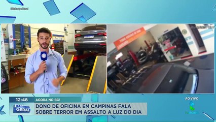 Ao Vivo: Balanço Geral Campinas - Tarde com Giuliano Marcos