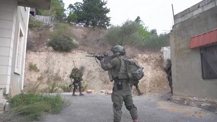 이스라엘 지상군 영상 첫 공개..."지상군 병력 보강" / YTN