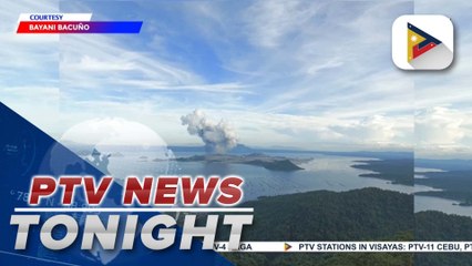 Taal Volcano remains under Alert Level 1 despite phreatomagmatic eruption earlier today