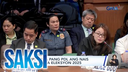 Hiling ng BJMP na magpa-check up sa ospital si Alice Guo, pinayagan ng korte | Saksi