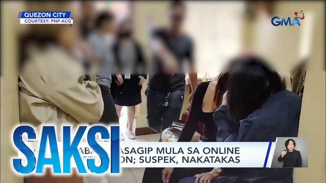 5 babae, nasagip mula sa online prostitution; suspek, nakatakas | Saksi