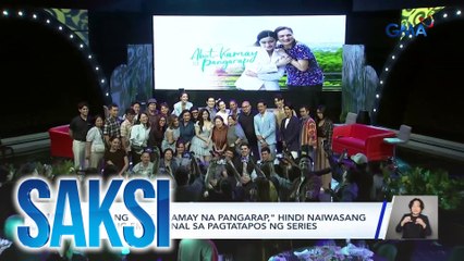 Cast ng "Abot Kamay na Pangarap," hindi naiwasang maging emosyonal sa pagtatapos ng series | Saksi