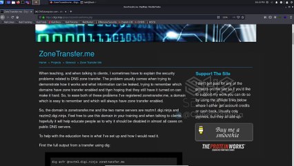 eJPTv2 | 3.Active Information Gathering | 1. DNS Zone Transfers
