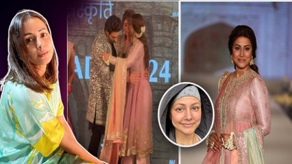 Hina Khan की Ramp Walk करते हालत हुई खराब, लड़खड़ाते कदमों को मिला Kartik Aaryan का सहारा, Video