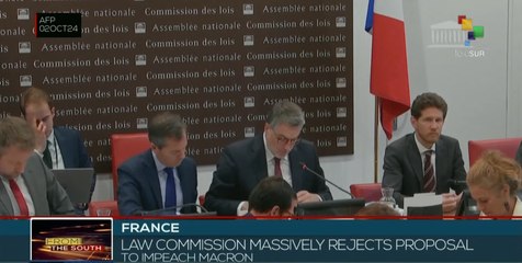 France's National Assembly debates proposal to impeach President Emmanuel Macron