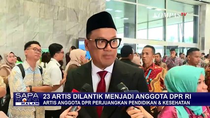 Inilah 23 Artis yang Dilantik sebagai Anggota DPR RI