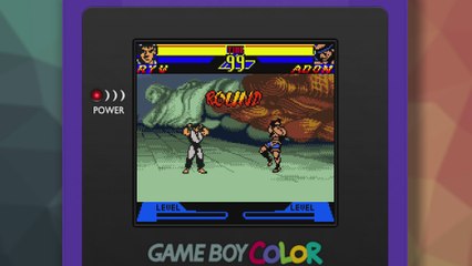 Gameplay Street Fighter Alpha: Warriors' Dreams Game Boy Color