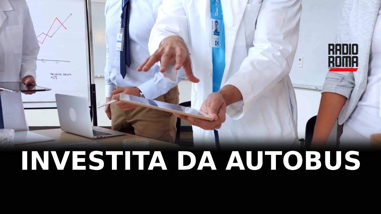 Ragazza investita da autobus, gravissima