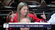 Lospennato enfrentó al peronismo en el Congreso por la Boleta Única Papel: 