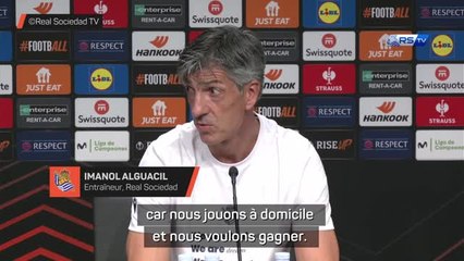Real Sociedad - Alguacil : "À domicile, on a une dette envers nos supporters"