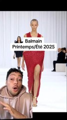 Défilé Balmain Printemps/Été 2025