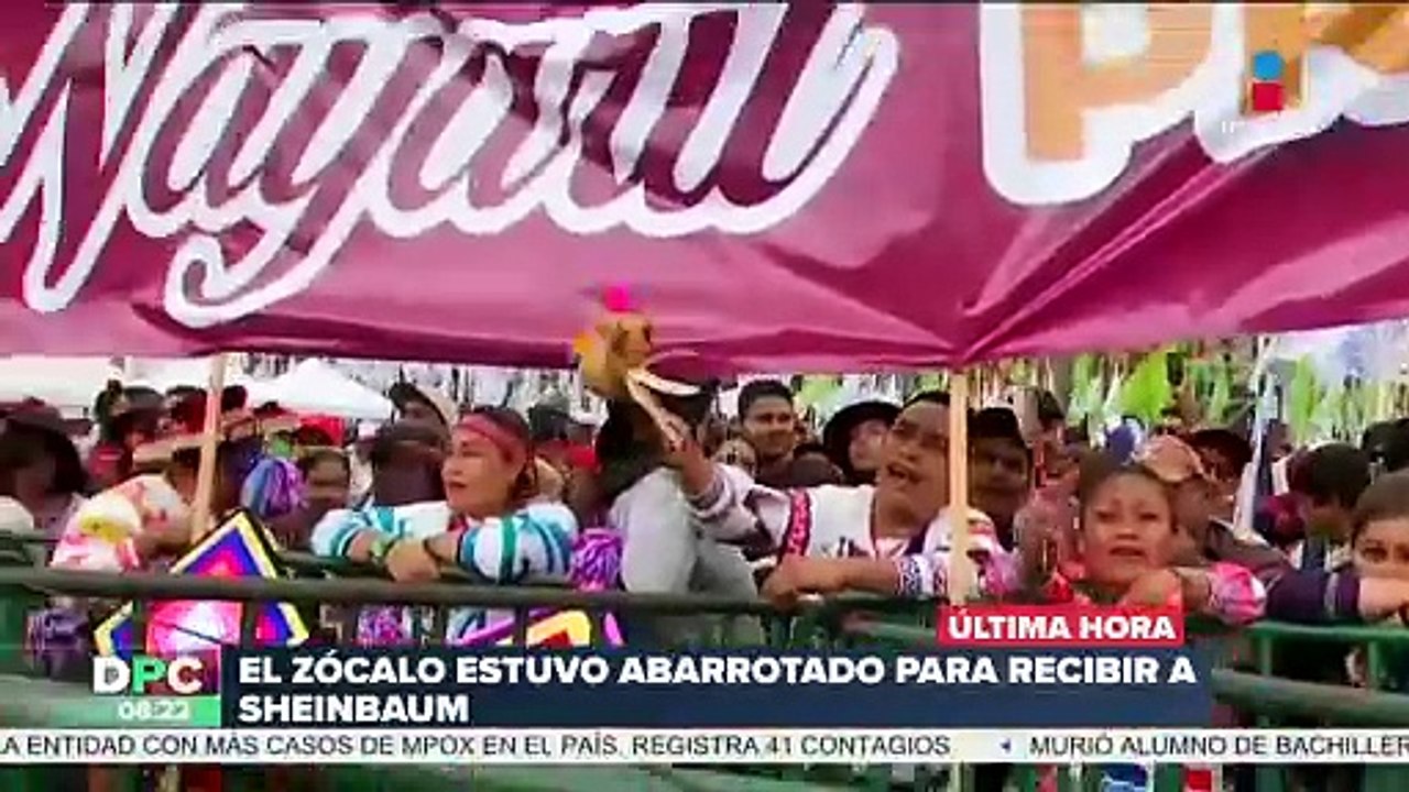 ¡Entre aplausos, música y gritos de apoyo! Así recibieron a Sheinbaum en el Zócalo