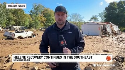 Families pick through debris to piece together their lives after Helene