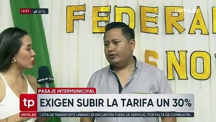 Transportistas dan plazo de 48 horas a la Gobernación cruceña para incrementar un 30% los pasajes intermunicipales