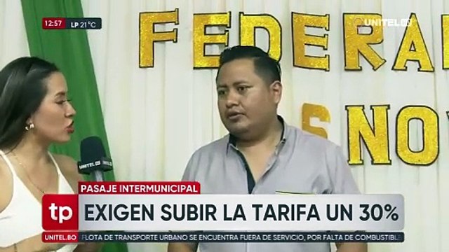 Transportistas dan plazo de 48 horas a la Gobernación cruceña para incrementar un 30% los pasajes intermunicipales