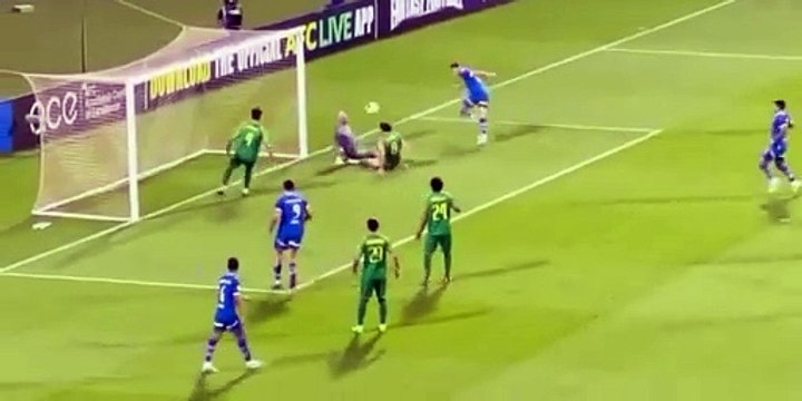 هدف ماركوس ليوناردو لاعب الهلال في الشرطة العراقي بدوري أبطال آسيا | Al Hilal's Marcos Leonardo scores against Iraqi police in AFC Champions League