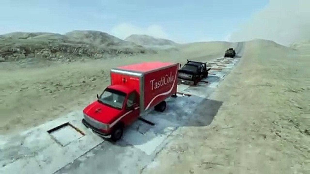 BeamNG.Drive - Suspension & stress Testing All New car driving Gameplay FUN GAMES TV