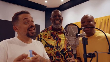 Péricles, Thiaguinho e Mundo Bita gravam música para o Dia das Crianças