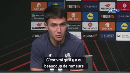 Real Sociedad - Zubimendi ne regrette pas d'avoir éconduit Liverpool