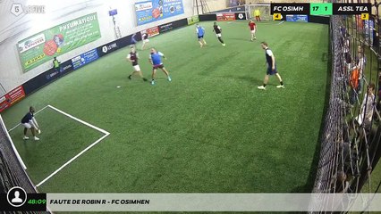 Faute de Robin R - FC OSIMHEN