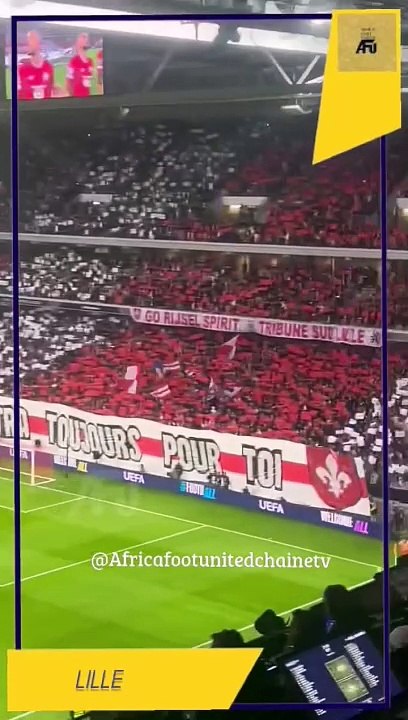 #LDCUEFA  : La définition d’une communion entre une équipe et son public,le Stade ️ Pierre Mauroy est devenu VOLCANIQUE  ! #LOSC  #REALMADRID ⚪