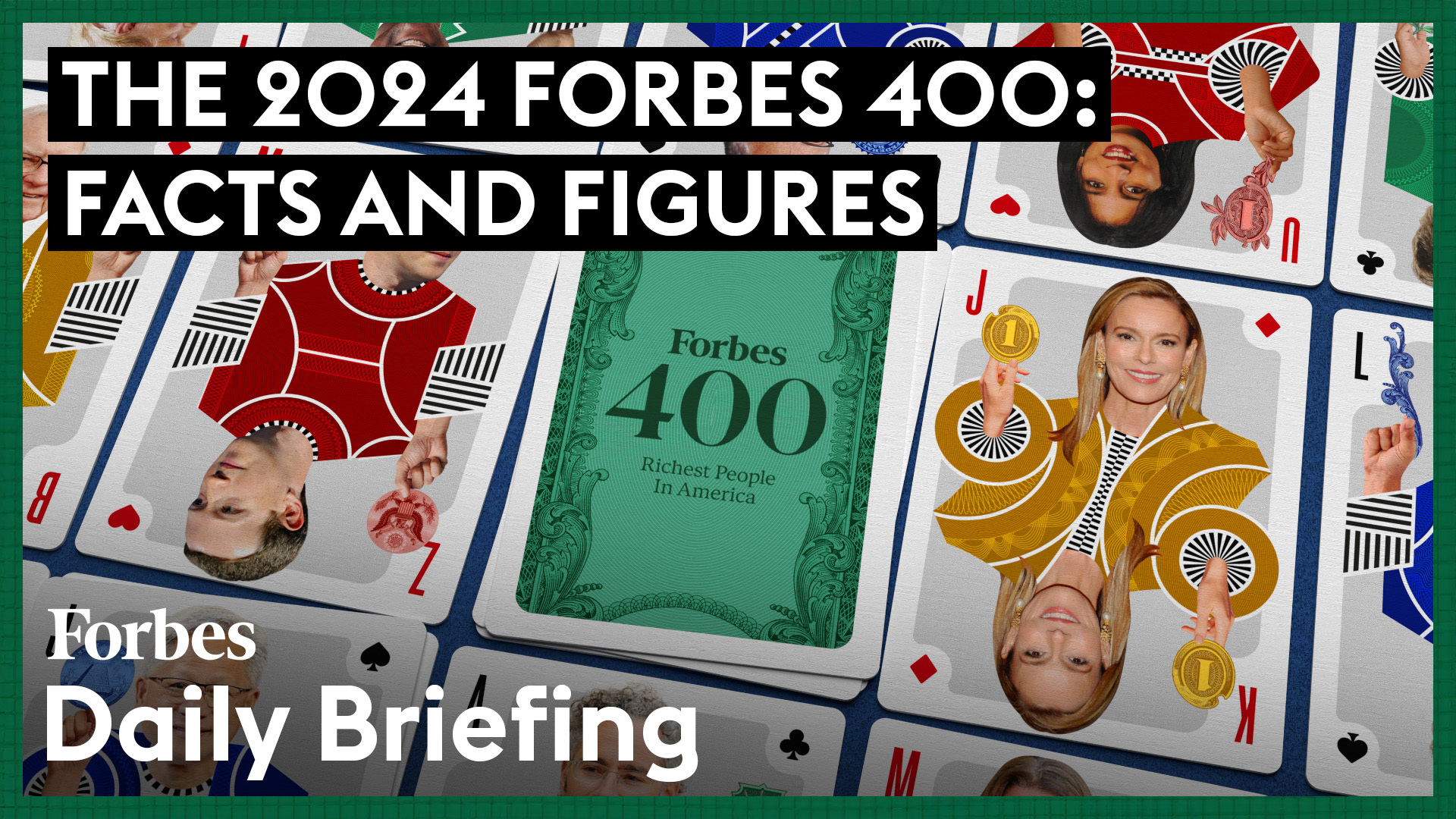 Facts and Figures from the 2024 Forbes 400 List of Wealthiest Americans