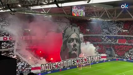 Humareda total en Lille: a la UEFA se le cuelan las bengalas en un ambiente espectacular ante el Real Madrid