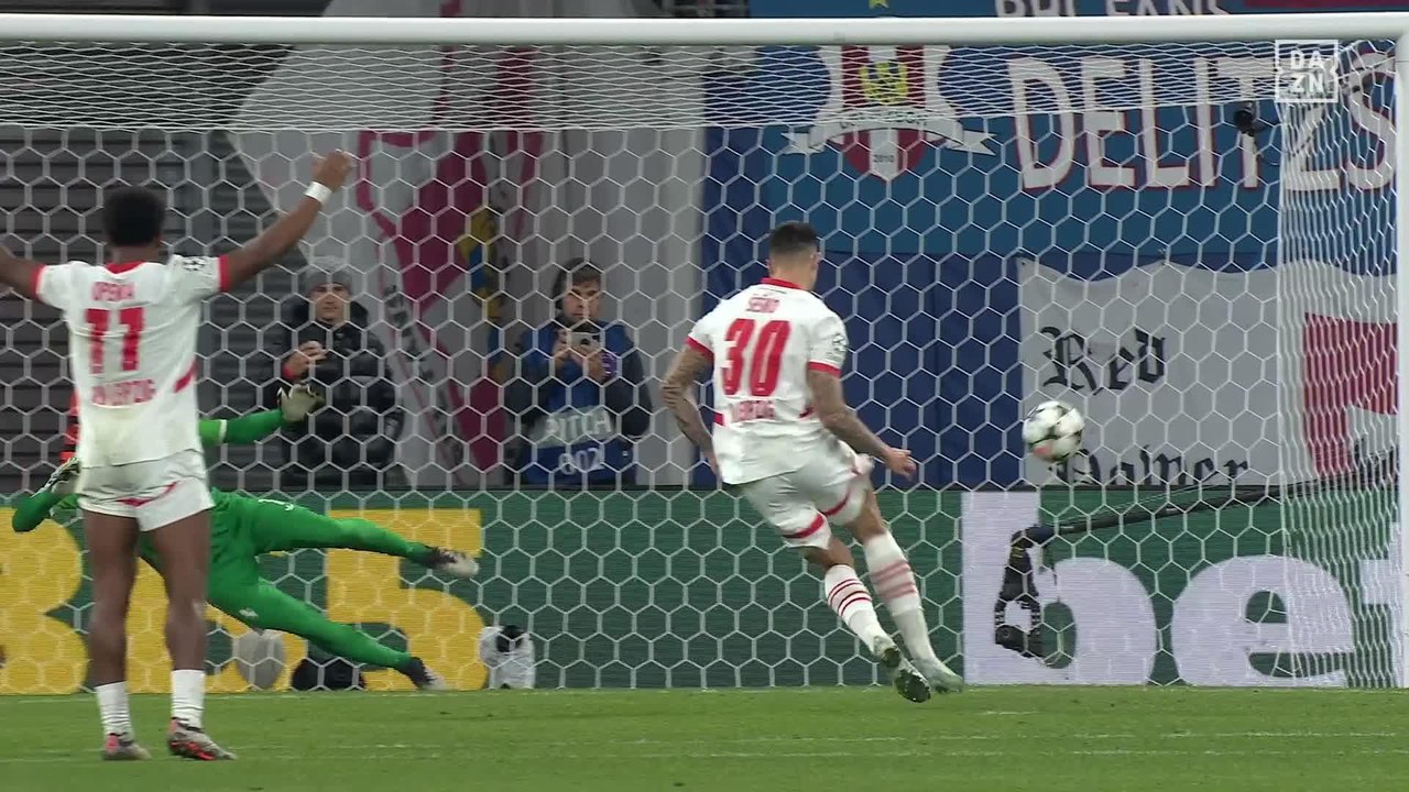 Leipzig - Juventus: Elfmeter in der 65. Minute